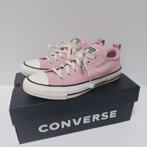 NEW Pink Checkered Converse